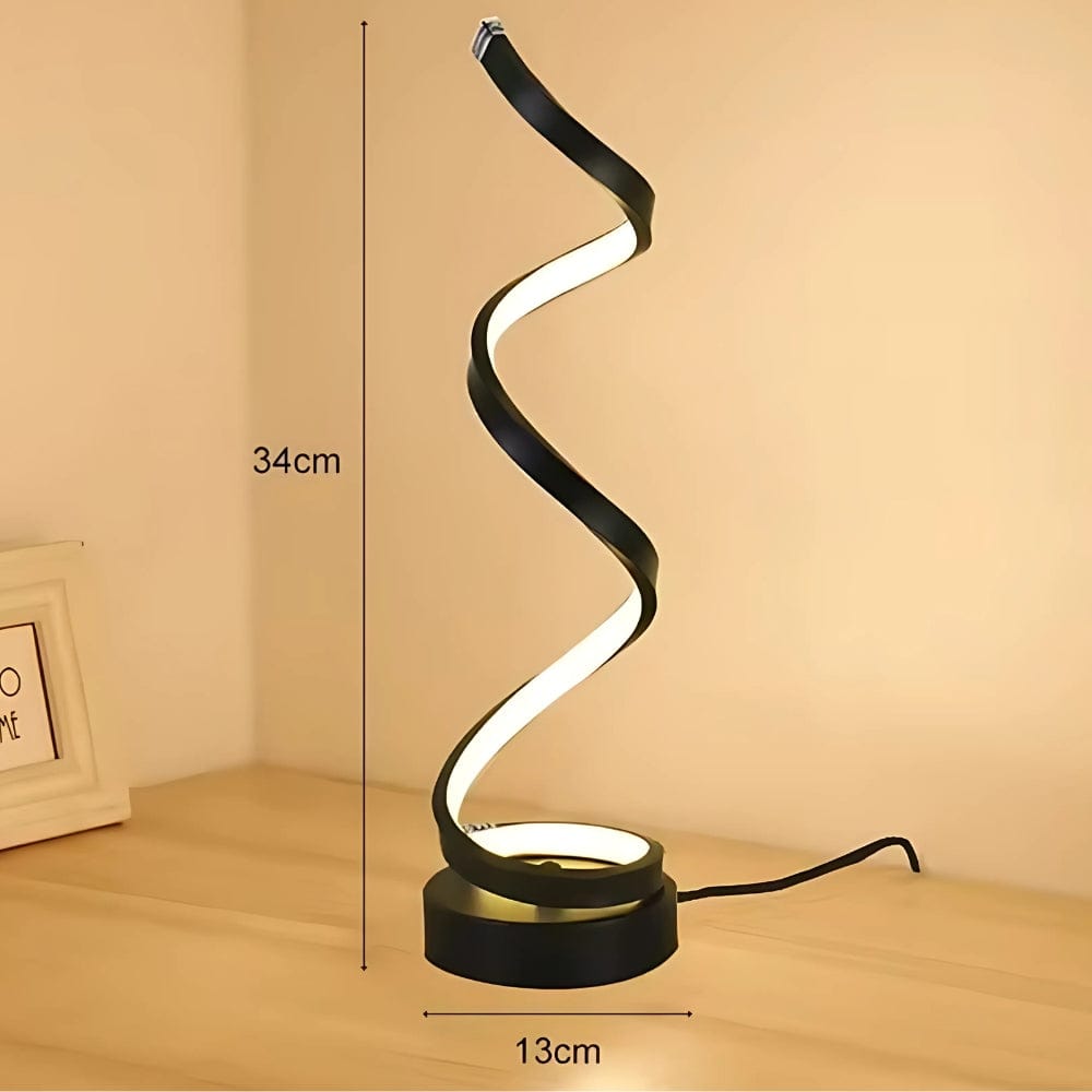 Lampe LED en Spirale