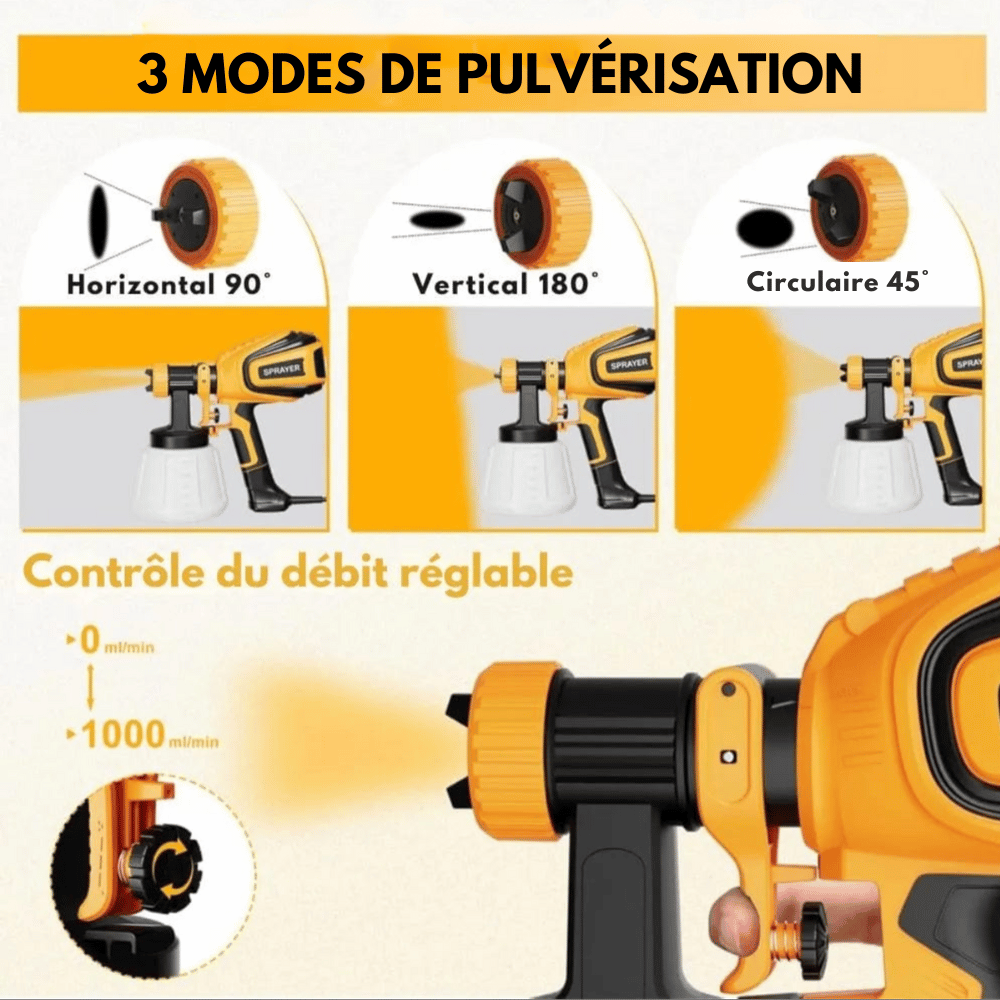 Pistolet à peinture D300