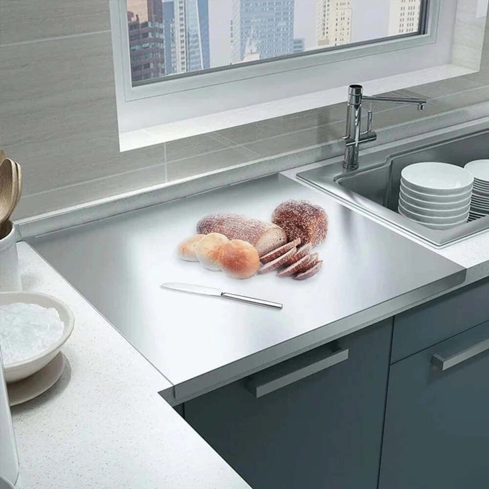 Planche à découper en acier inoxydable