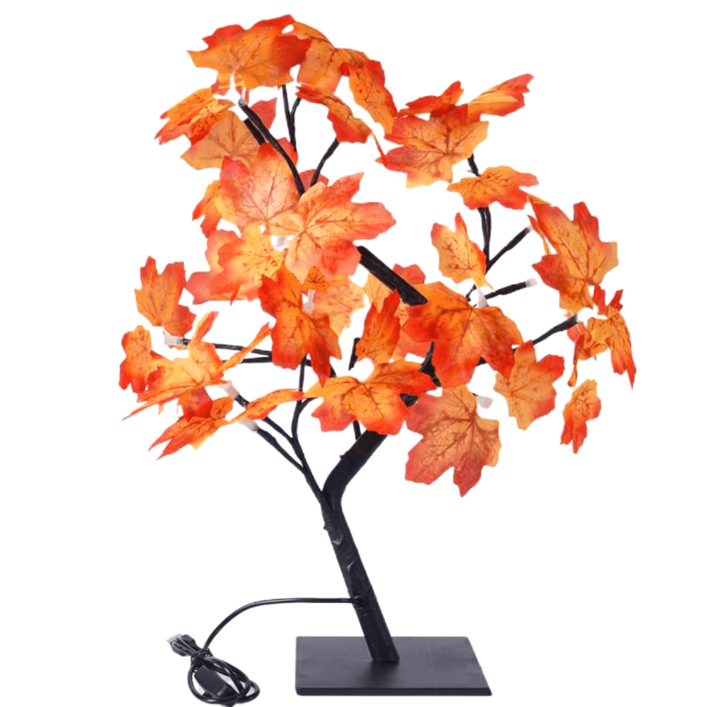 Lampe LED en Forme de Feuille d'Érable