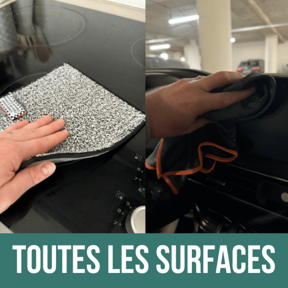 Kit de Chiffons en Microfibre Ultra-Efficace