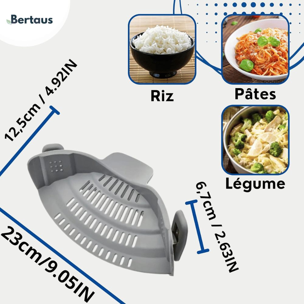 Passoire Pliable en Silicone