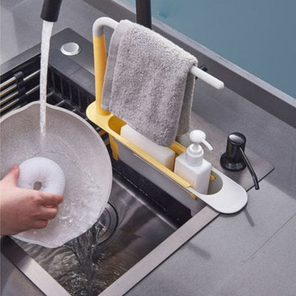 Organisateur d'évier coulissant