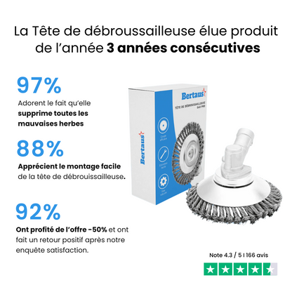 Tête de débroussailleuse G60 PRO