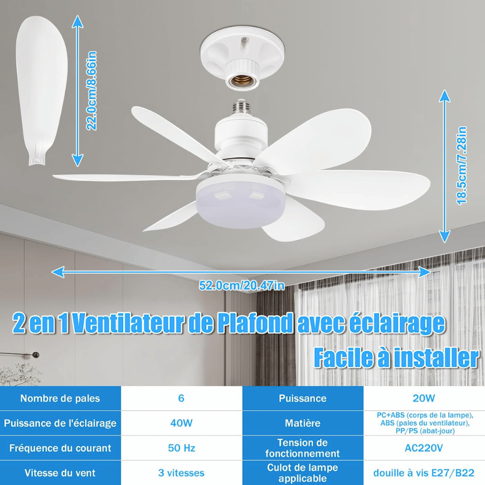 Ventilateur de plafond ST40