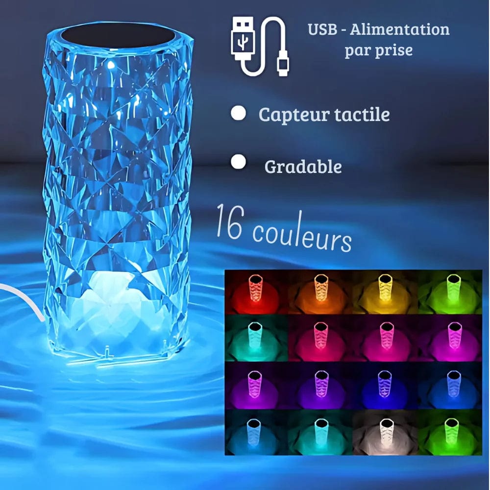 Lampe à Cristal LED