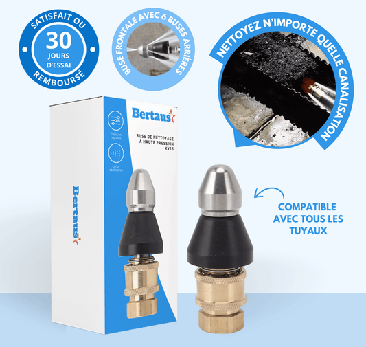 Buse de nettoyage à haute pression KV15