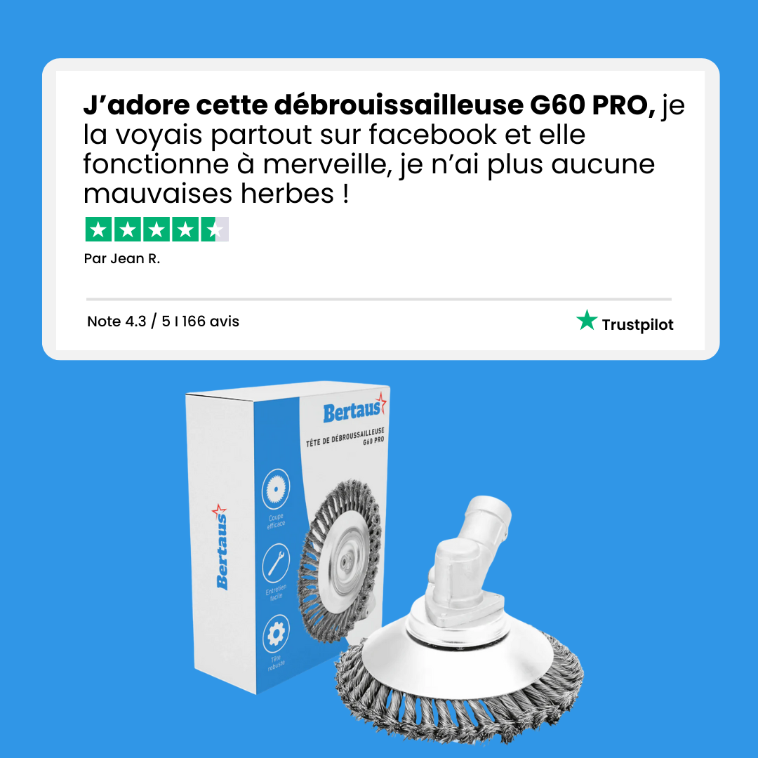 Tête de débroussailleuse G60 PRO