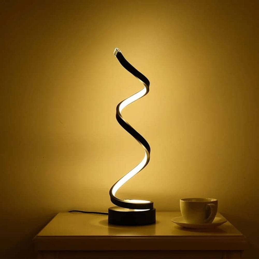 Lampe LED en Spirale