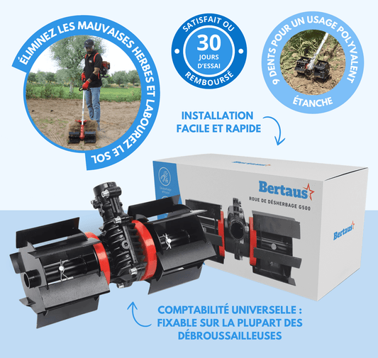 Roue de désherbage G500