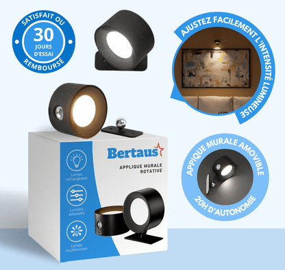 Applique Murale Rotative (1 Achetée = 1 Offerte)