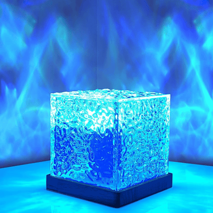 Lampe veilleuse en cristal