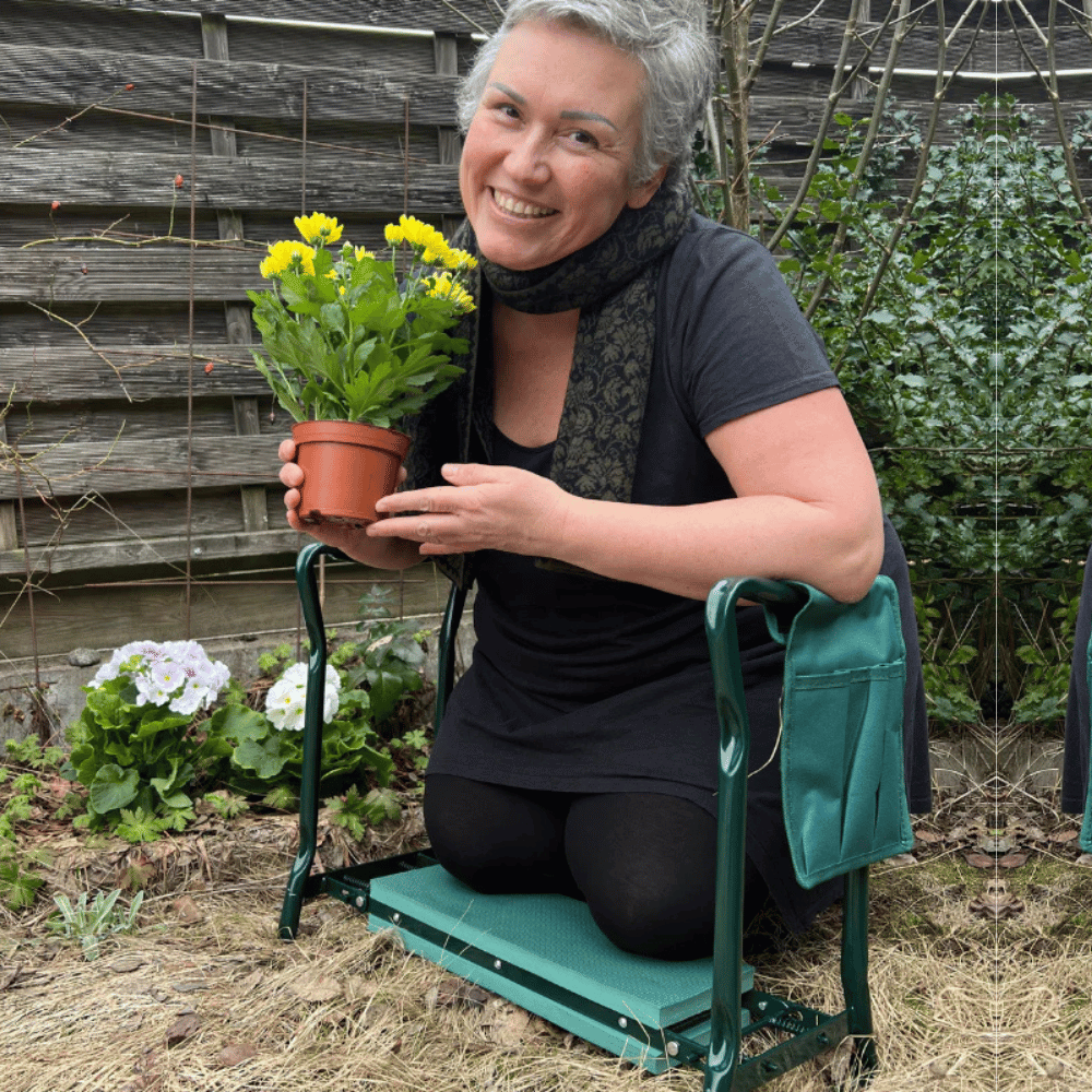 Banc agenouilloir de jardinage