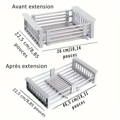 Égouttoir en Acier Inoxydable