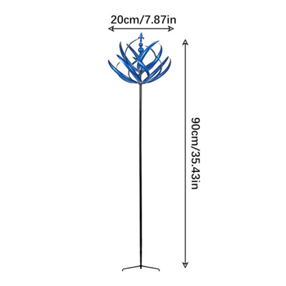 Moulin à vent en métal