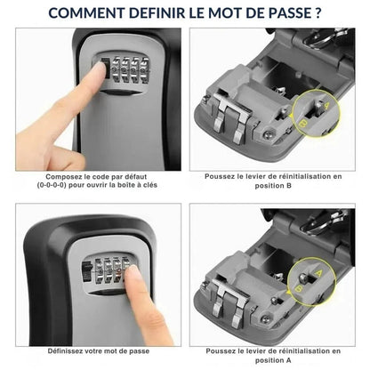 Boîte à clé haute sécurité