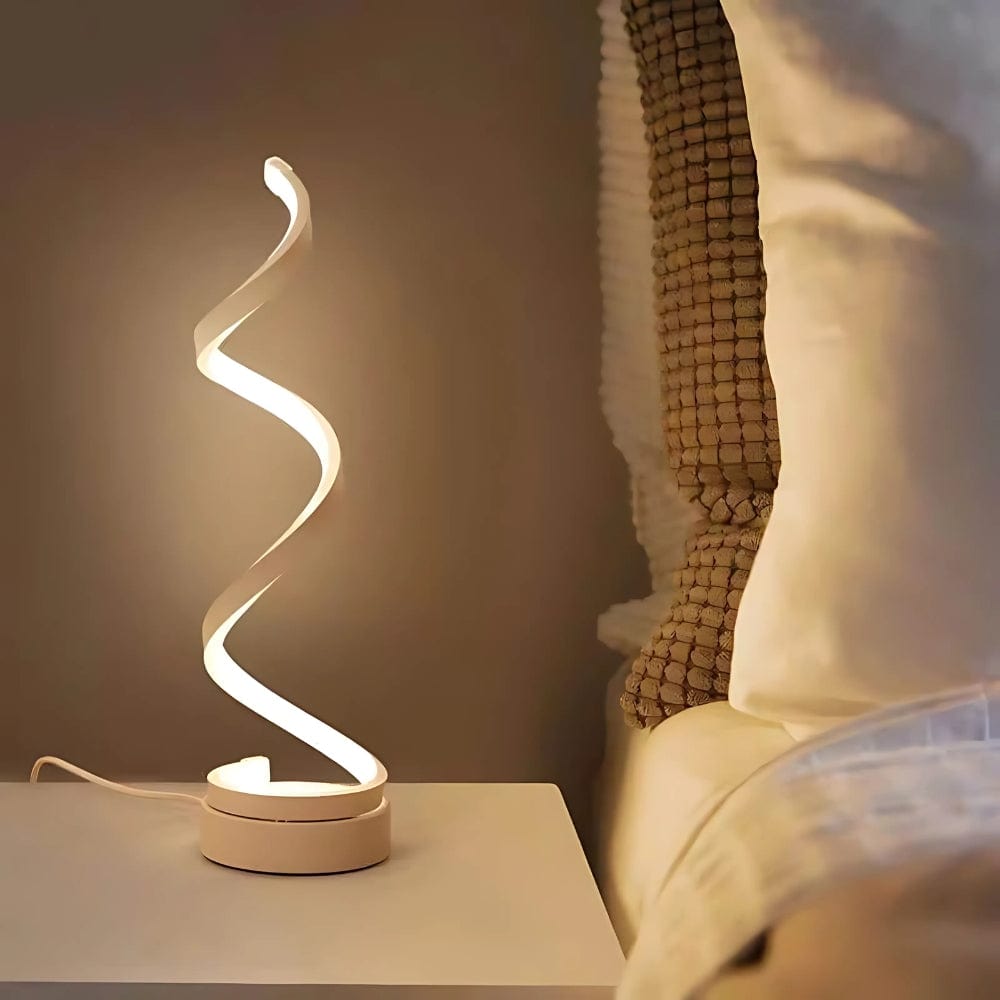 Lampe LED en Spirale