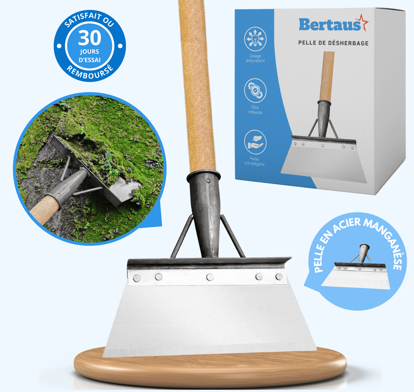 Pelle de désherbage