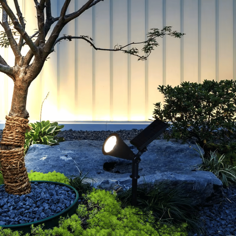 Spot solaire de jardin