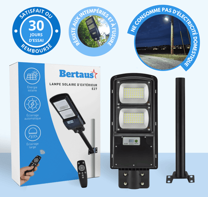 Lampe solaire d'extérieur E27