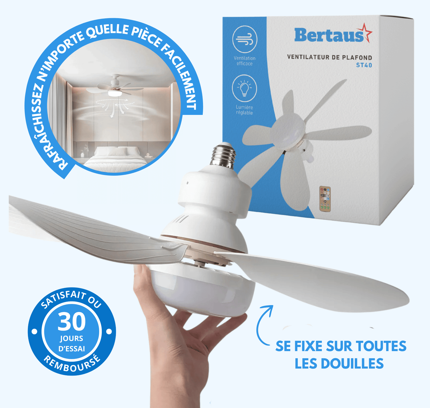 Ventilateur de plafond ST40