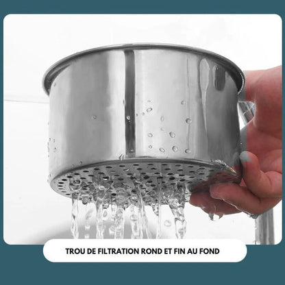 Panier d'évier en acier inoxydable