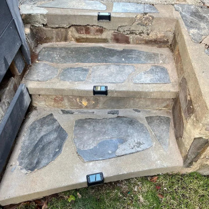 Lampe murale solaire de rebord