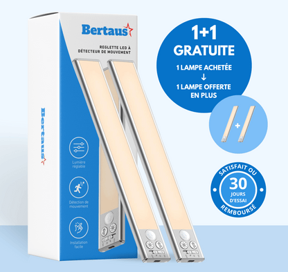 Réglette LED à détecteur de mouvement