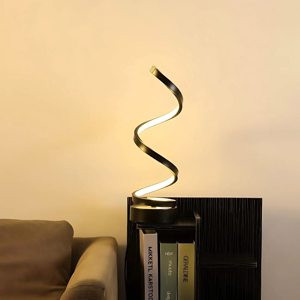 Lampe LED en Spirale