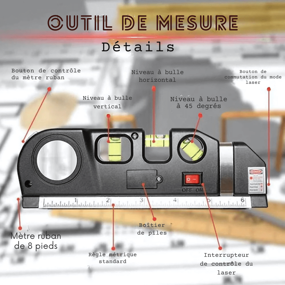 Niveau Laser Polyvalent JK8