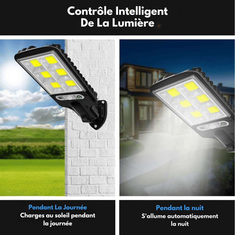 Solar Pro - Lampe Solaire à Détection de Mouvement