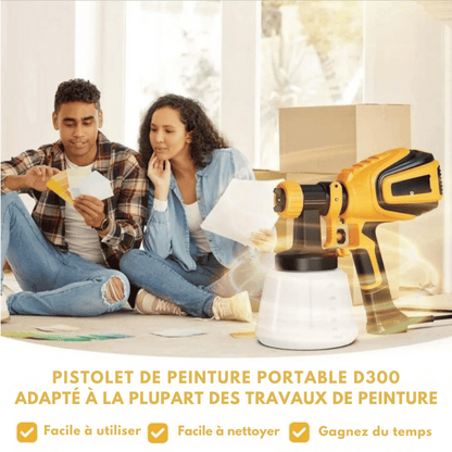 Pistolet à peinture D300