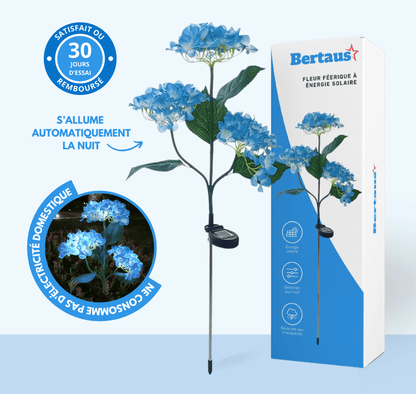 Fleur féerique à énergie solaire