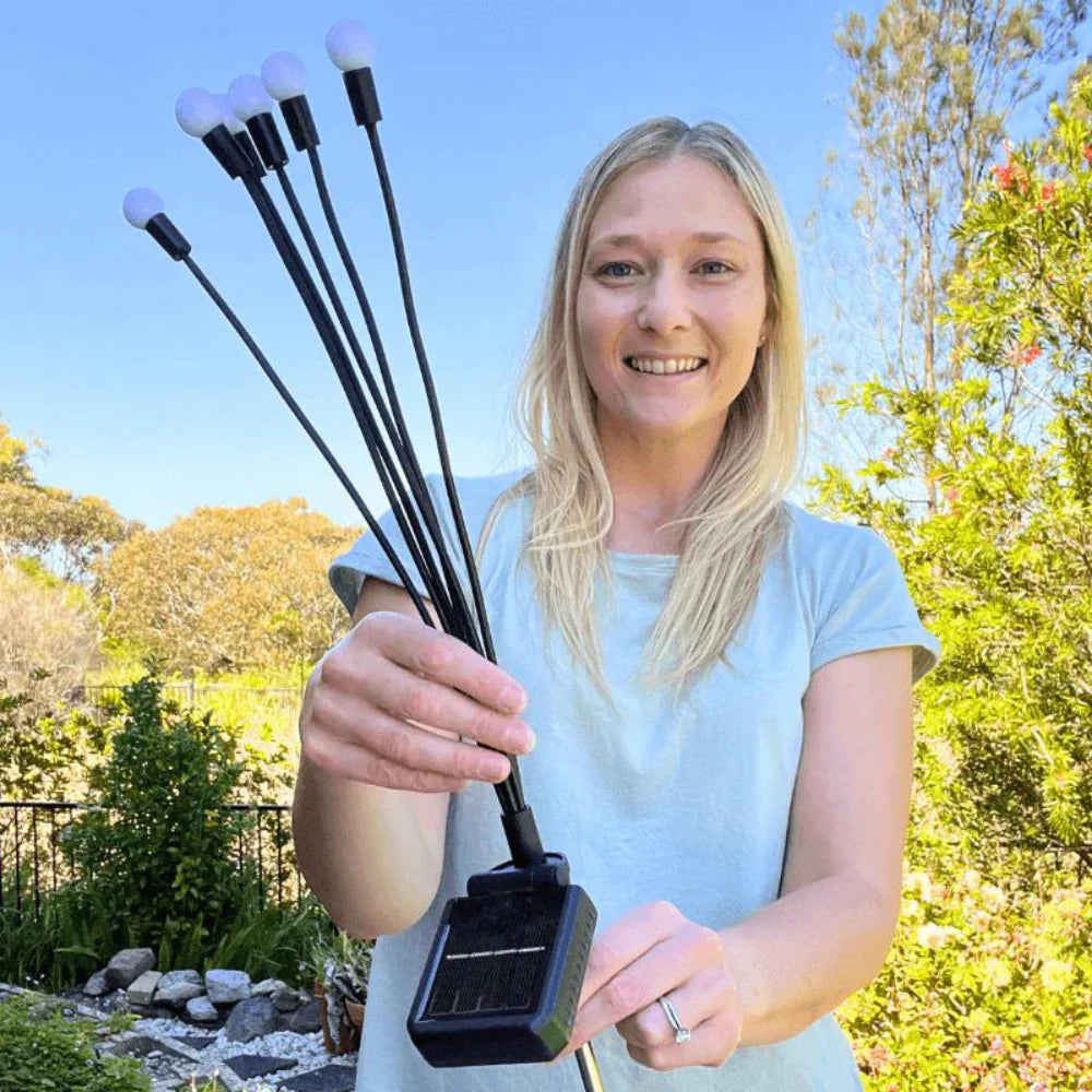 Lampe luciole à énergie solaire