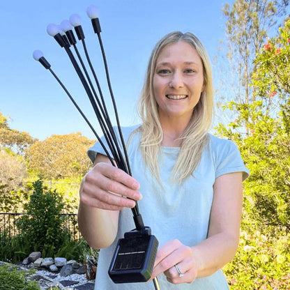 Lampe luciole à énergie solaire