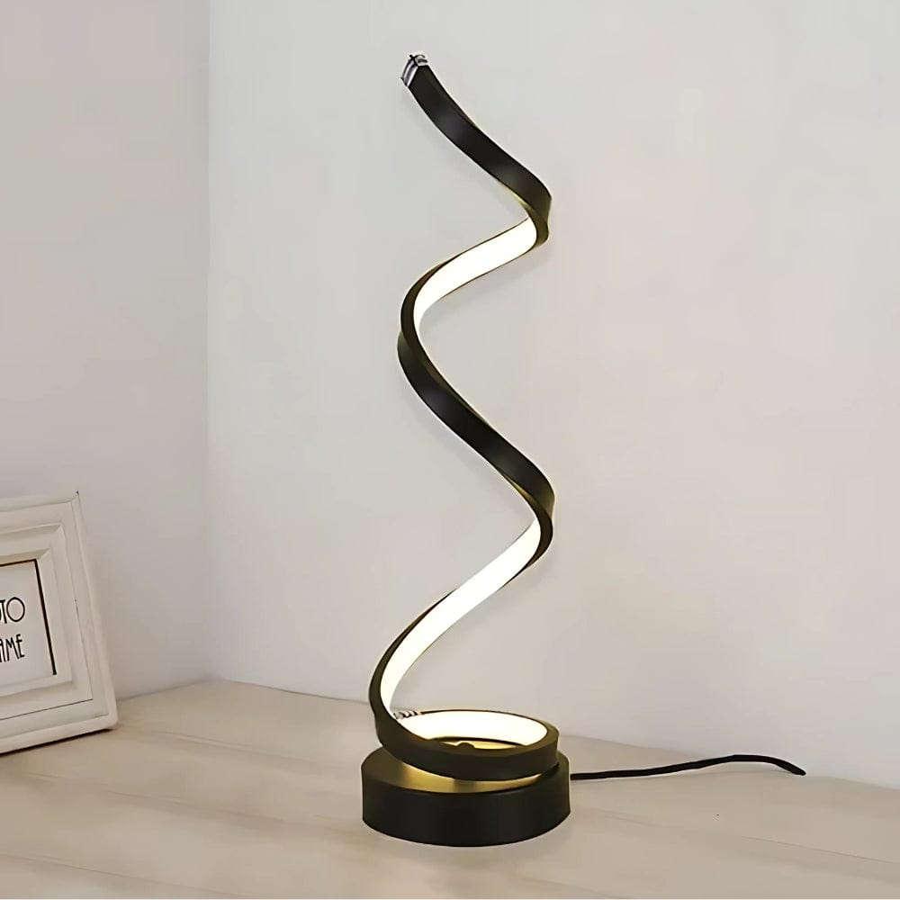 Lampe LED en Spirale