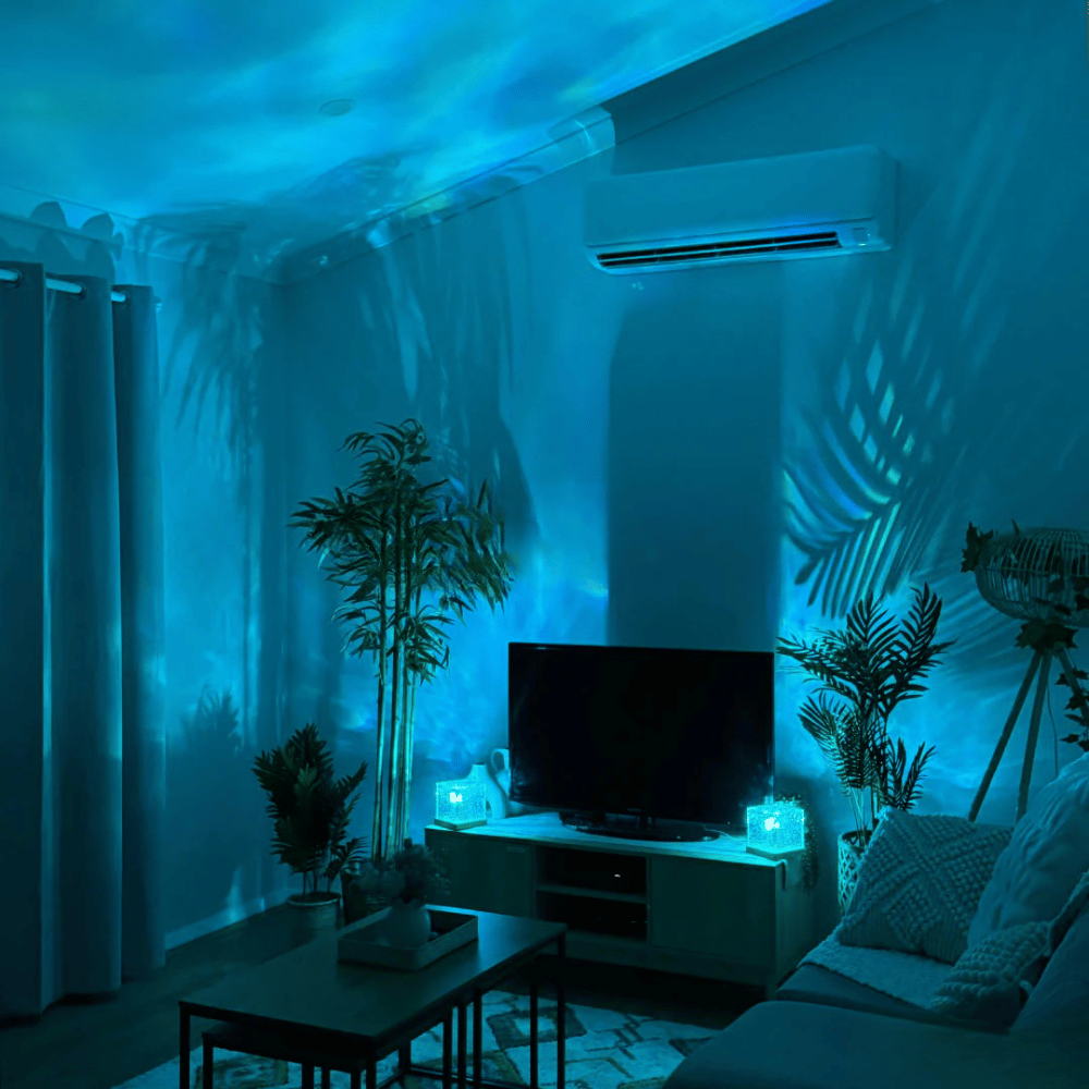 Lampe veilleuse en cristal