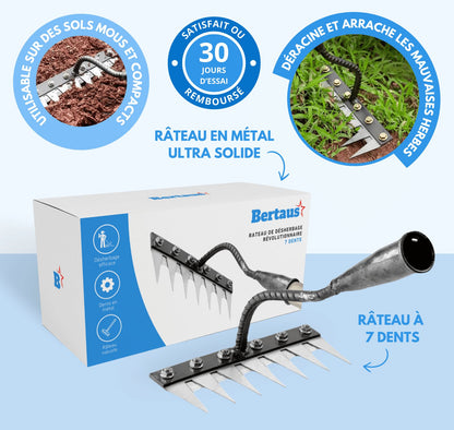 Râteau de désherbage révolutionnaire