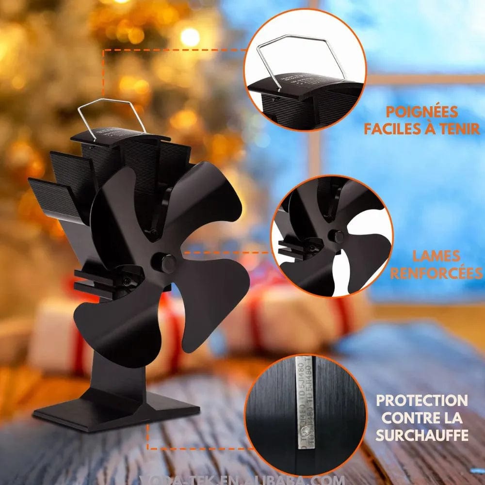 Ventilateur de Poêle à Bois