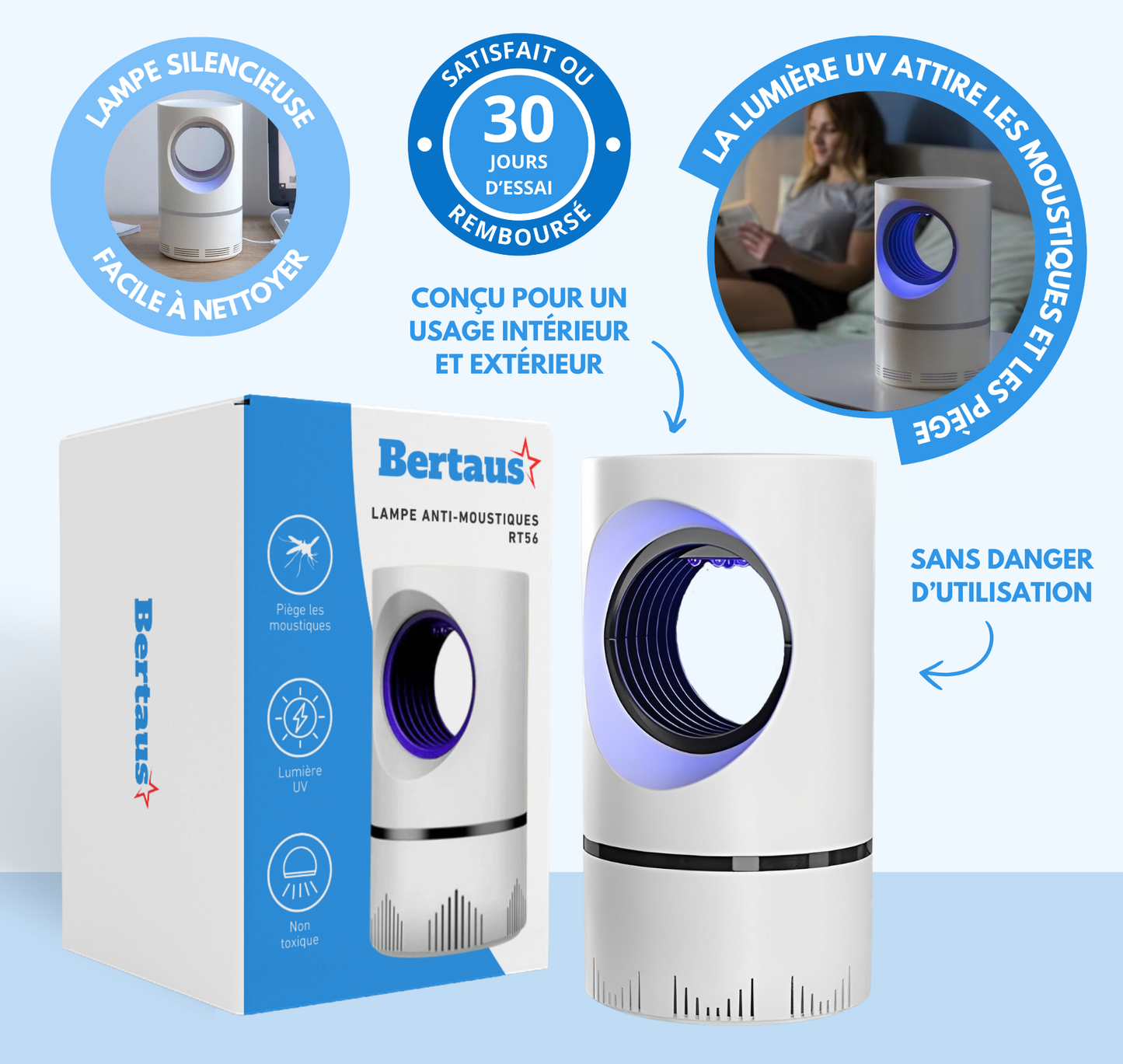 Lampe anti-moustiques RT56
