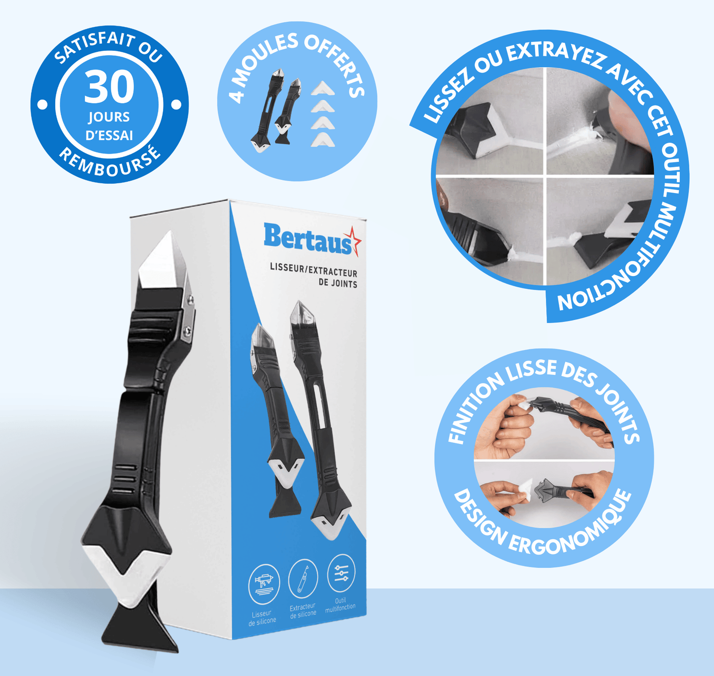 Lisseur/extracteur de joints