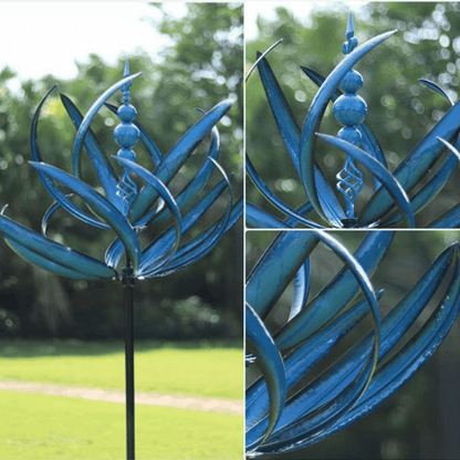 Moulin à vent en métal