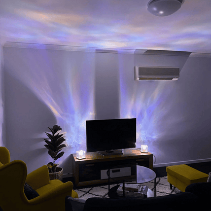 Lampe veilleuse en cristal