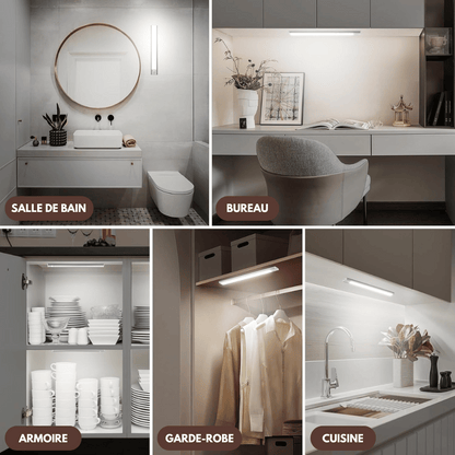 Réglette LED à détecteur de mouvement