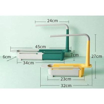 Organisateur d'évier coulissant