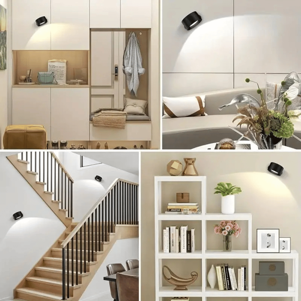 Lampe murale led sans fil