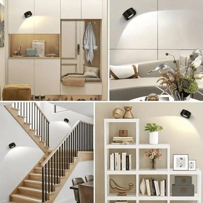 Lampe murale led sans fil