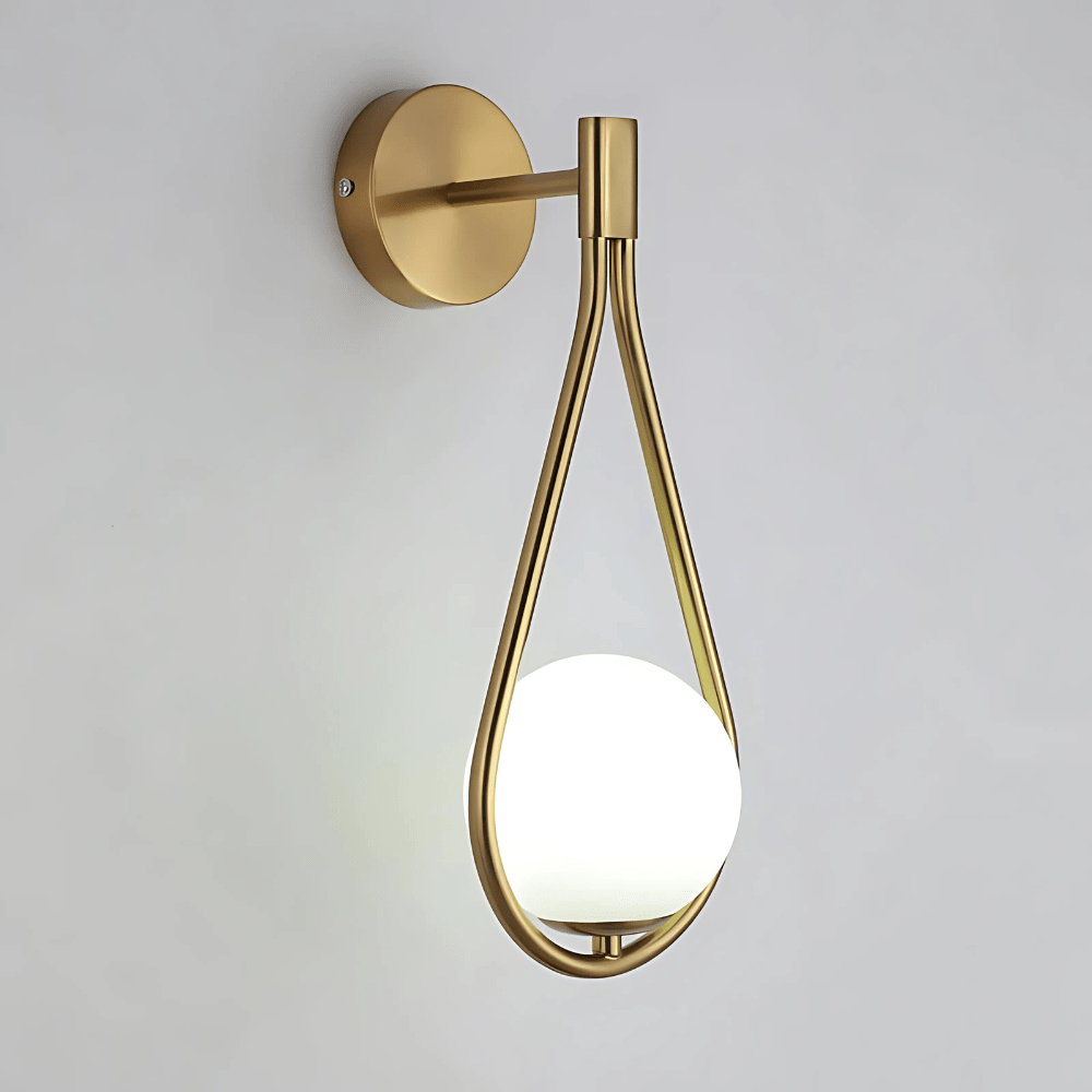 Applique Murale Design Doré