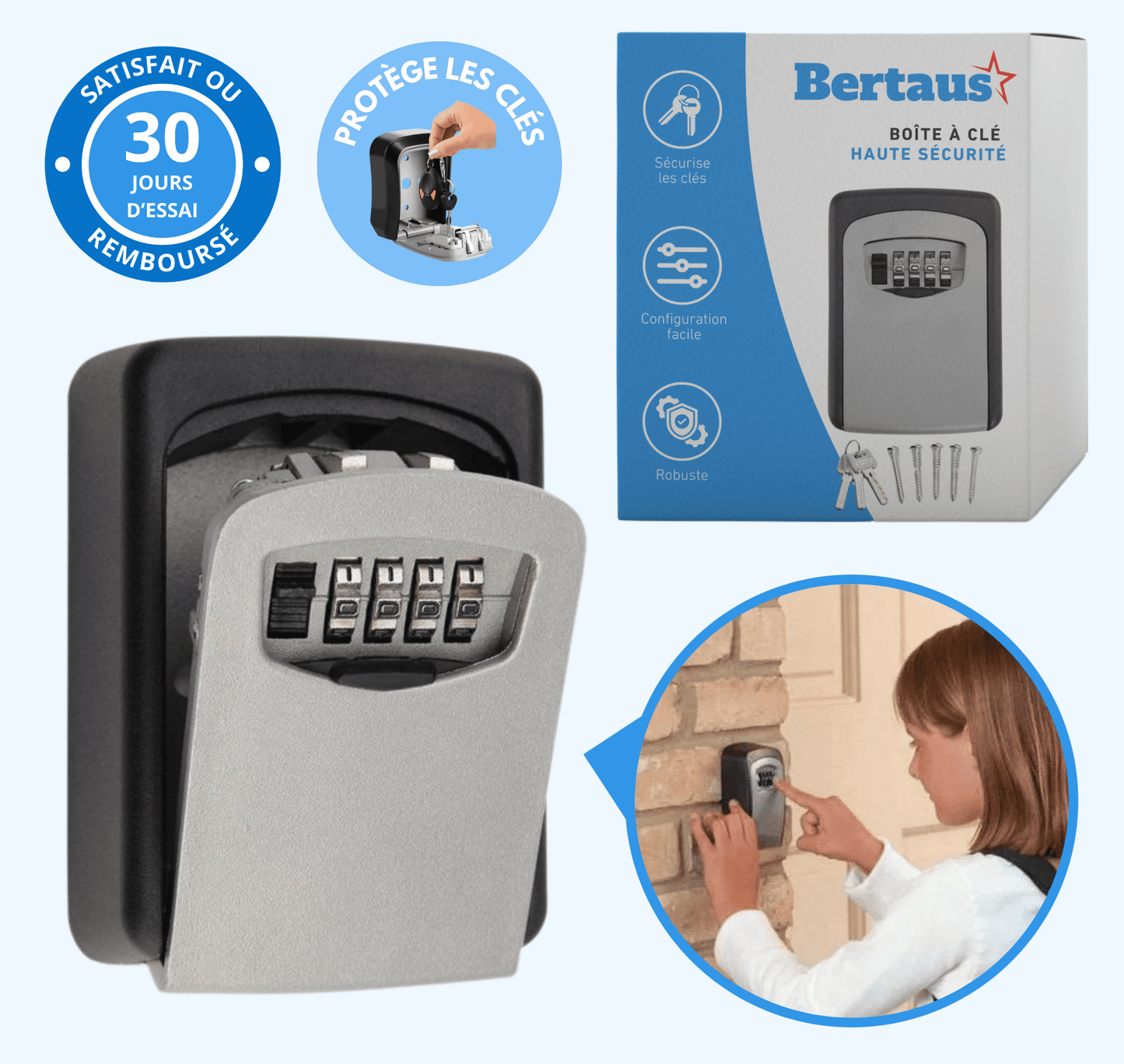 Boîte à clé haute sécurité
