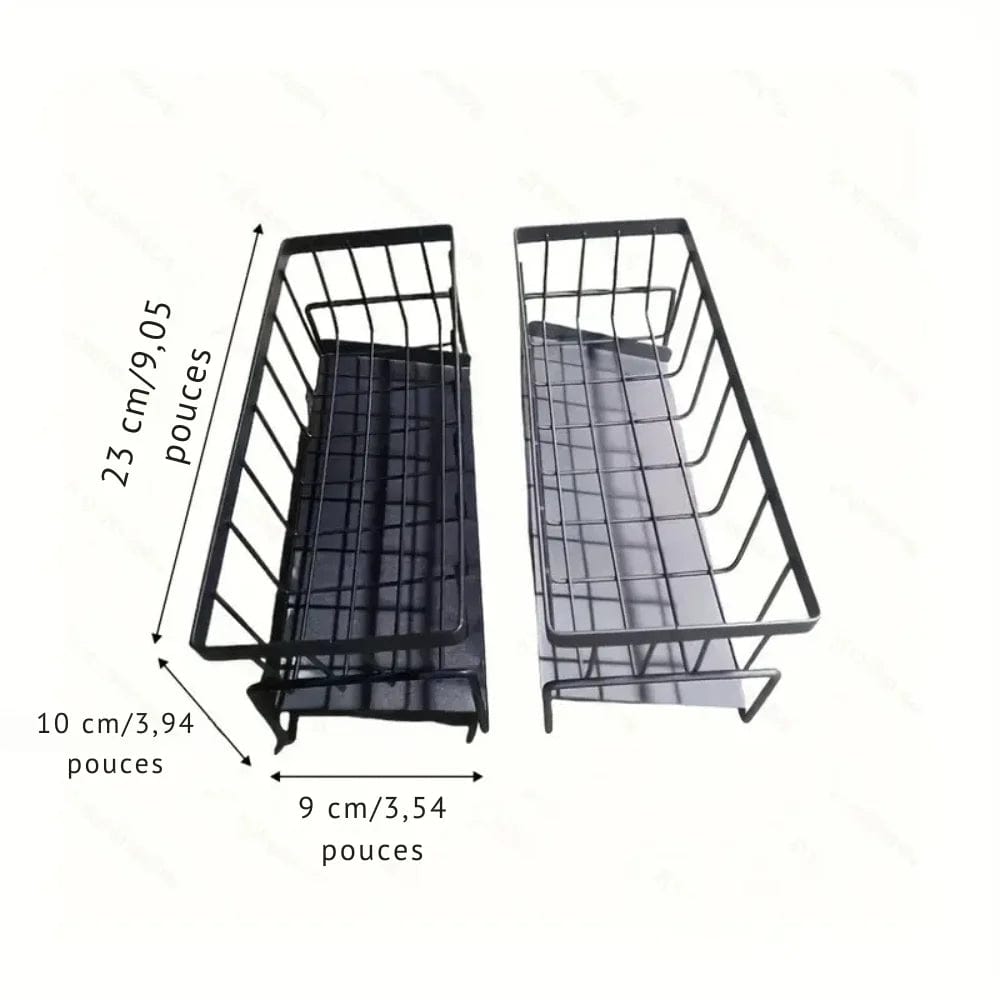Organisateur d'Évier en Acier Inoxydable
